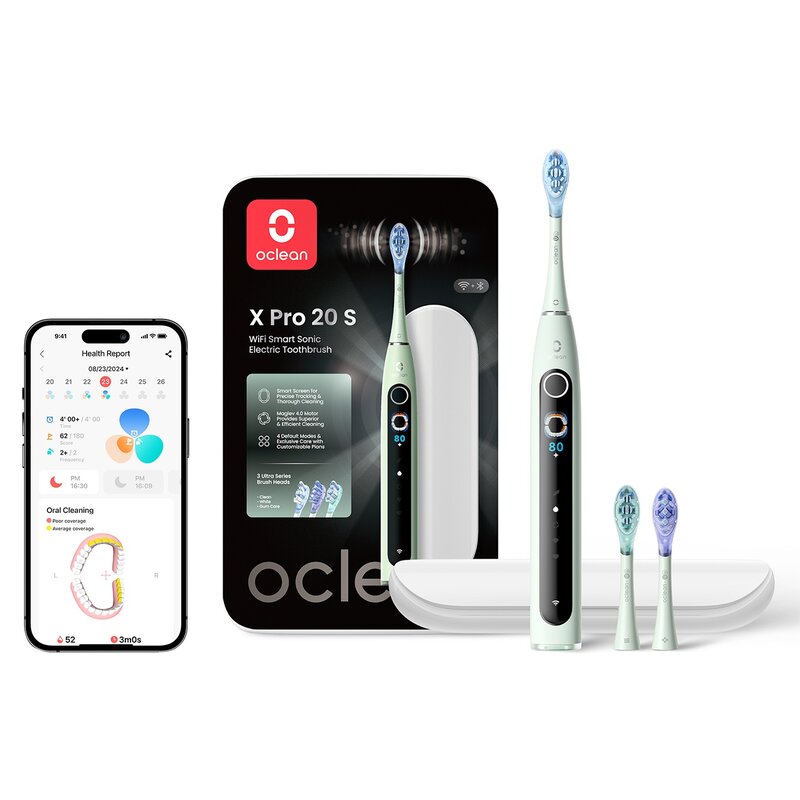Oclean X Pro 20 Set N1804 Zielony