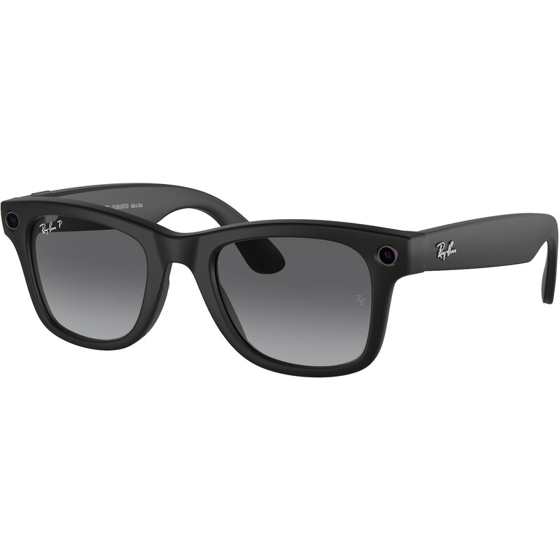 Okulary RAY BAN Meta Wayfarer Czarny mat