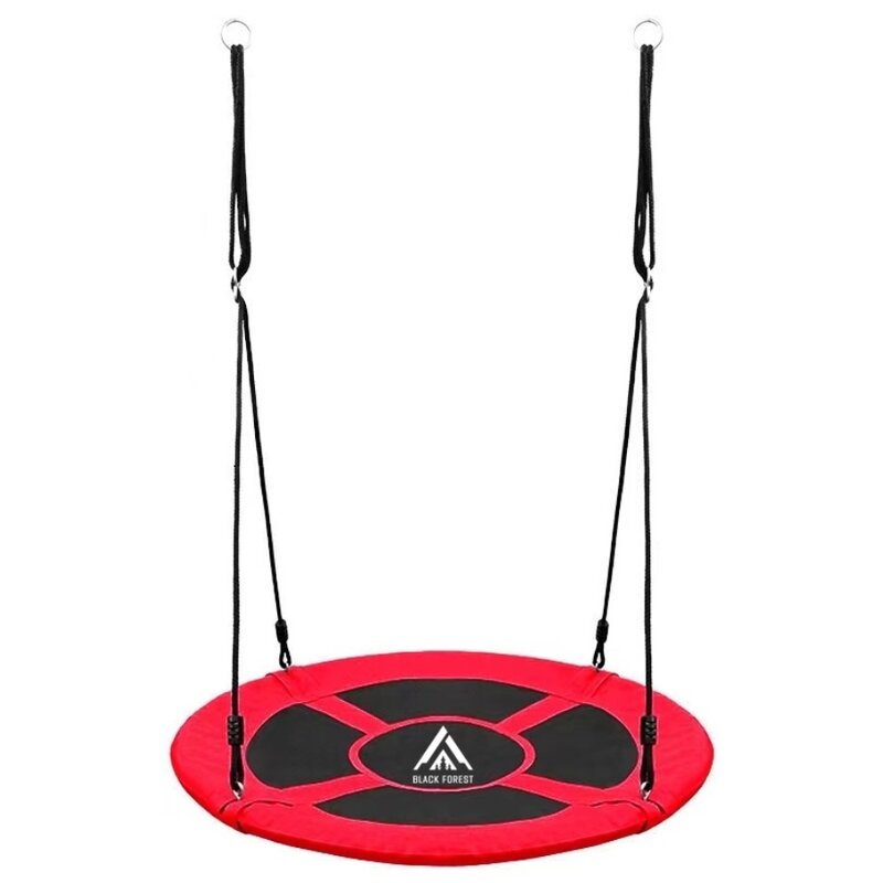 Huśtawka ogrodowa BLACK FOREST Bocianie Gniazdo SW100X 100 cm Czerwony