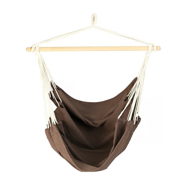 Fotel hamakowy podwieszany PATIO 47548 Brązowy