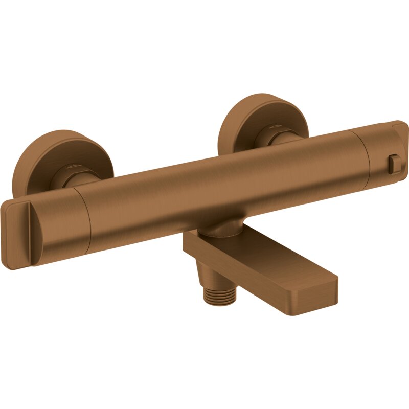 Bateria wannowa natynkowa DEANTE Therm BCH C1BT Brąz szczotkowany