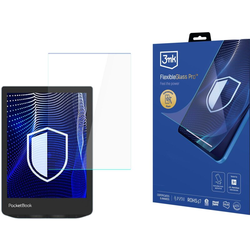 Szkło hybrydowe 3MK FlexibleGlass Pro do PocketBook Verse 629