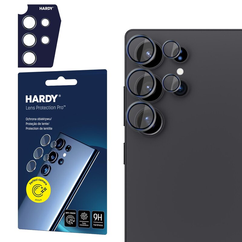 3mk HARDY Lens Protection Pro Black do Samsung Galaxy S25 Ultra