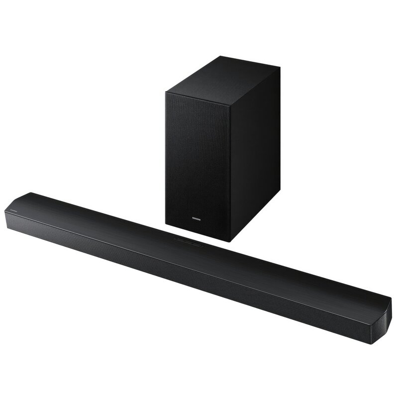 Soundbar SAMSUNG HW-B750F EN Czarny 5.1-kanałowy, Bezprzewodowy Subwoofer, HDMI ARC, Dolby Digital 5.1, DTS Virtual:X, BT
