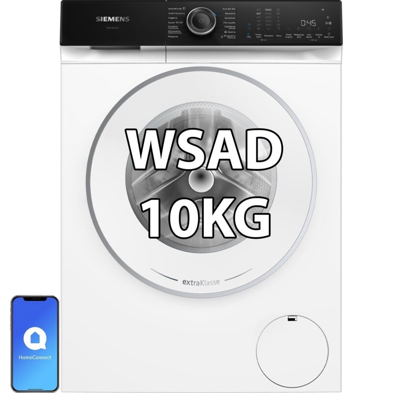 Pralka SIEMENS iQ500 WG54H2ASPL 10kg 1400 obr