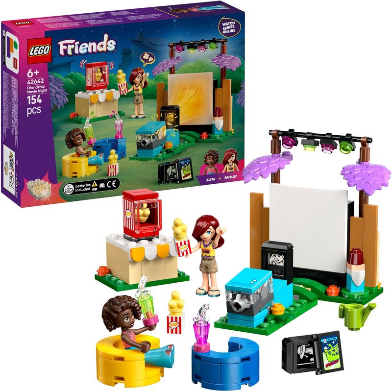 LEGO Friends 42642 Maraton filmowy przyjaciółek - odbiór za 0 zł we wszystkich salonach x-kom i Neonet