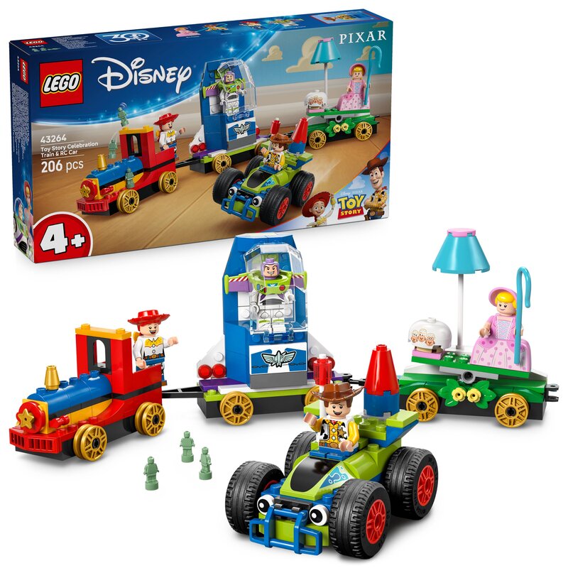 LEGO 43264 Disney Toy Story - Okolicznościowy pociąg i Pan Sterowany