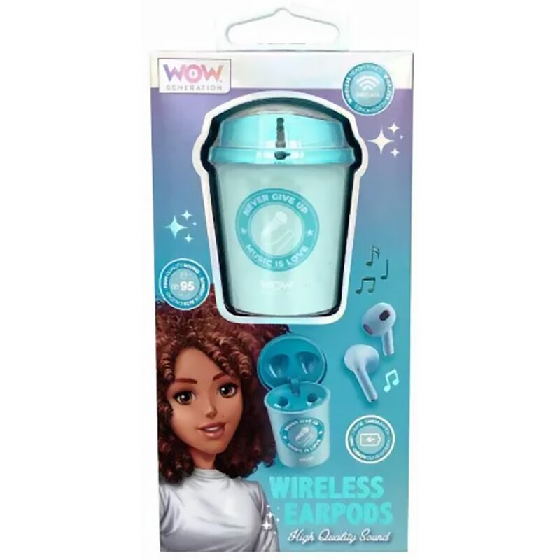 Zabawka słuchawki dokanałowe KIDS EUROSWAN WOW Generation WOW00124 (1 słuchawki)
