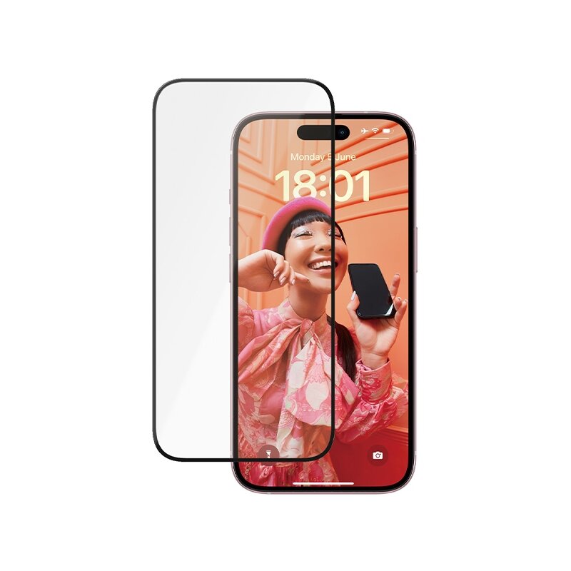Szkło hartowane PANZERGLASS Ceramic Ultra-Wide Fit do Apple iPhone 15