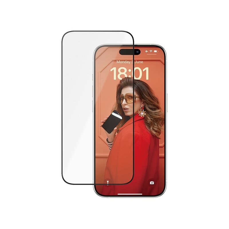 Szkło hartowane PANZERGLASS Ceramic Ultra-Wide Fit do Apple iPhone 15 Pro