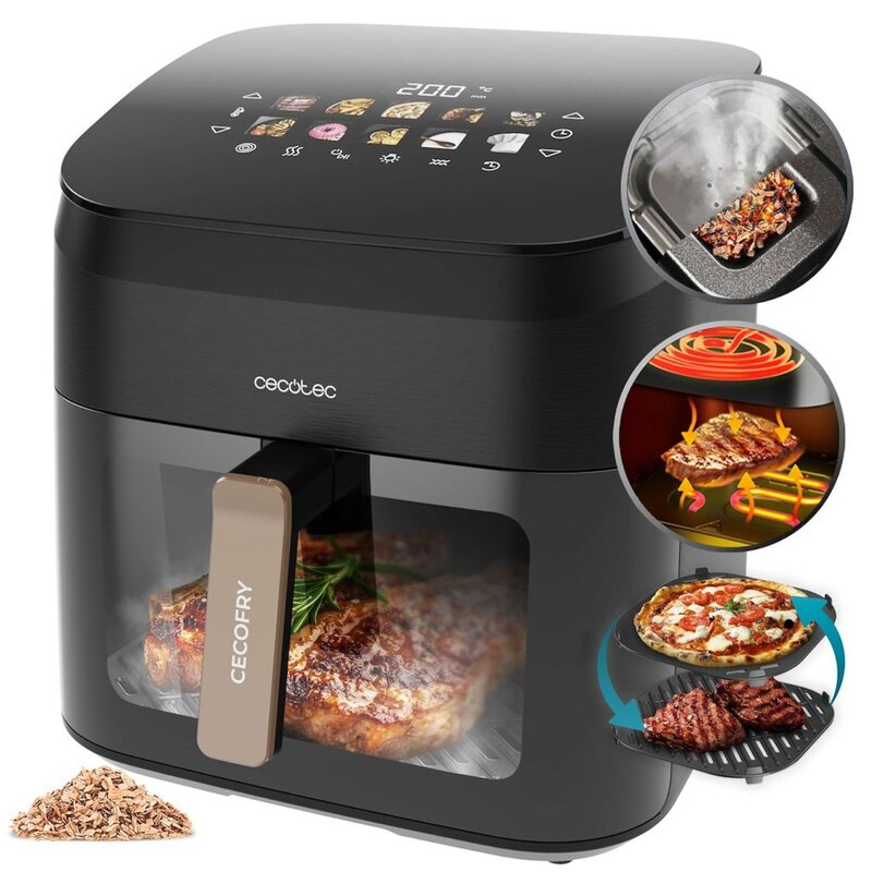 Air Fryer Frytkownica beztłuszczowa CECOTEC Cecofry&Grill Smokin 8500