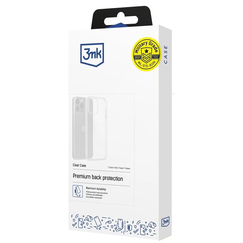 Etui 3MK Clear Case do Samsung Galaxy M56 Przezroczysty