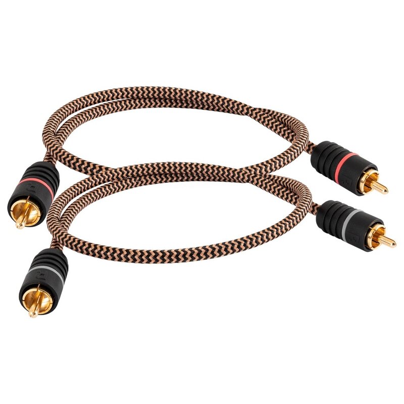 Kabel 2x RCA - 2x RCA PROSON Arctic 0.25m