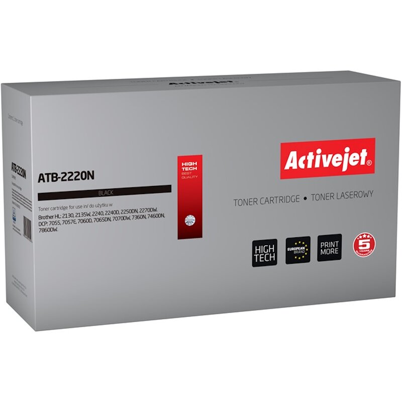 Toner ACTIVEJET do Brother TN-2220 ATB-2220N Czarny