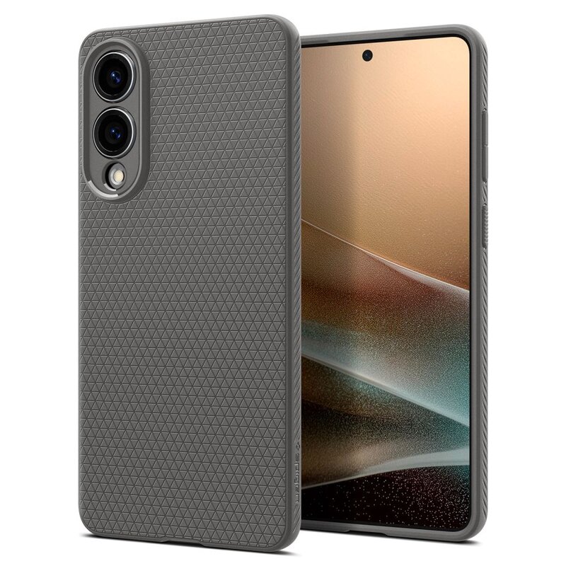 Etui SPIGEN Liquid Air do Samsung Galaxy S25 Edge Szary