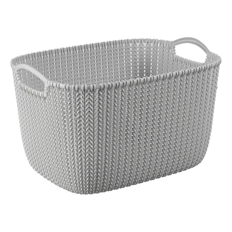 Koszyk CURVER Knit L 82025 Szary