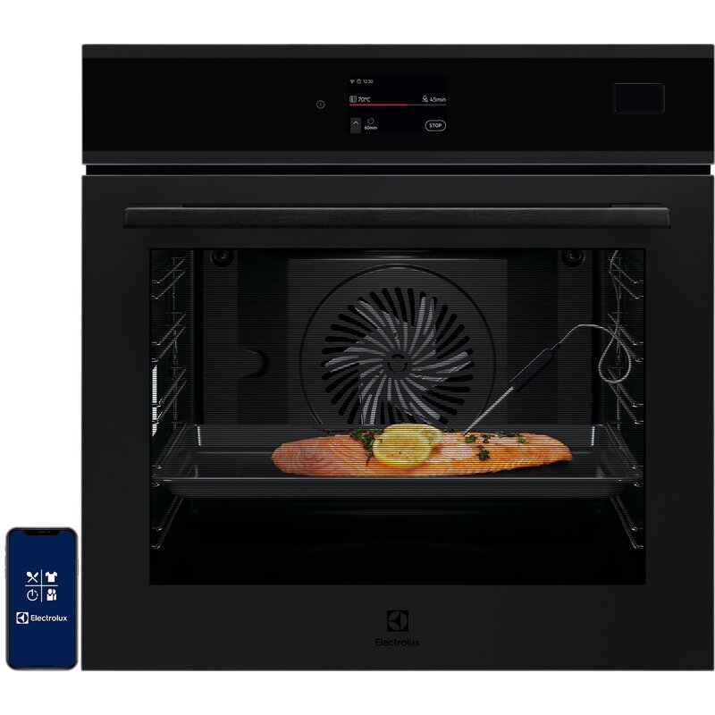 Electrolux EOB9S3XT Funkcje AI Termoobieg Termosonda Zdalne sterowanie Czarny mat