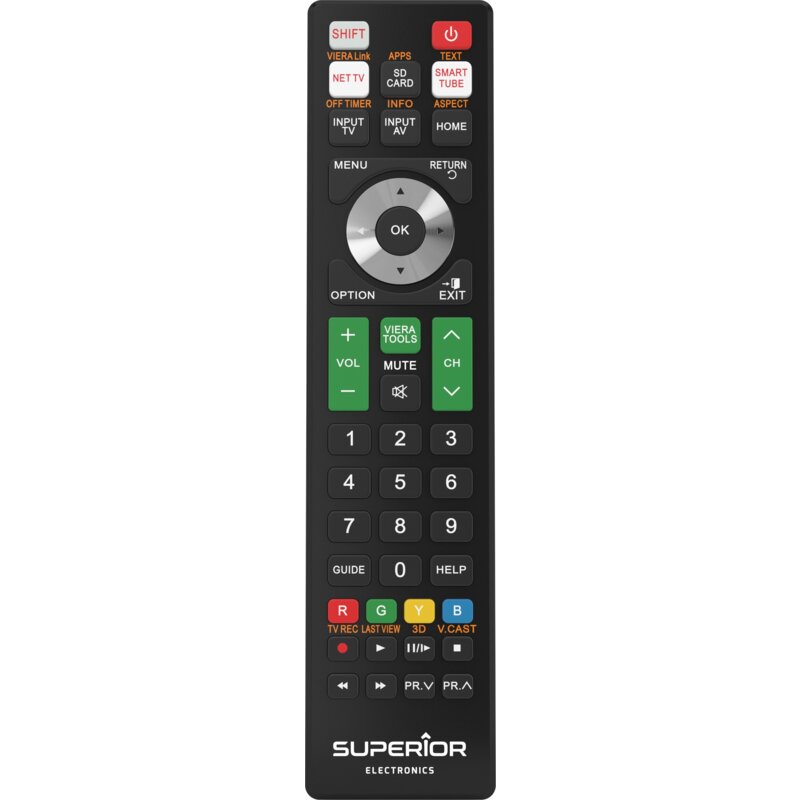 Pilot uniwersalny DPM SUPTRB011 do telewizorów Panasonic