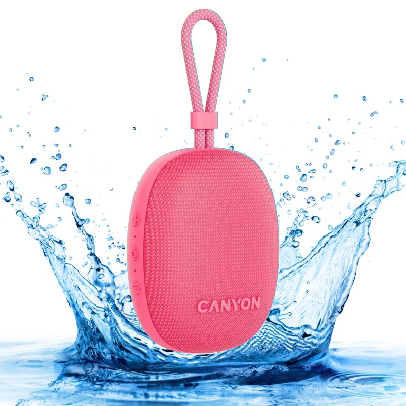 Głośnik mobilny CANYON OnMove 12 Różowy