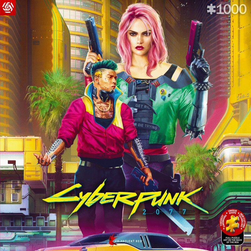 Puzzle CENEGA Good Loot Gaming Cyberpunk 2077 Kitsch Style (1000 elementów)