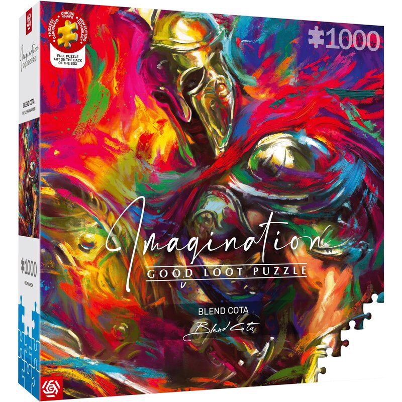 Puzzle CENEGA Good Loot Imagination Blend Cota Iliryjski wojownik (1000 elementów)
