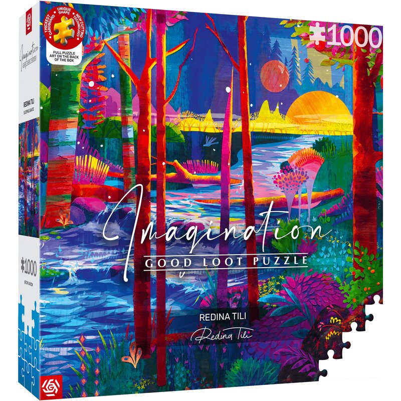 Puzzle CENEGA Good Loot Imagination Redina Tili Śpiące olbrzymy (1000 elementów)