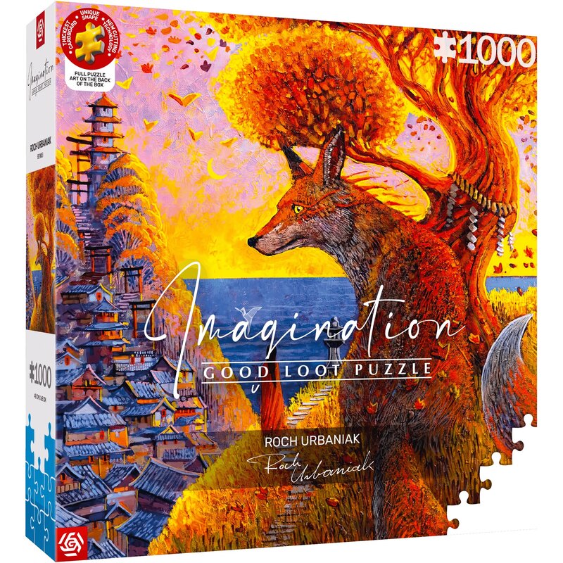 Puzzle CENEGA Good Loot Imagination Roch Urbaniak Benkei (1000 elementów)
