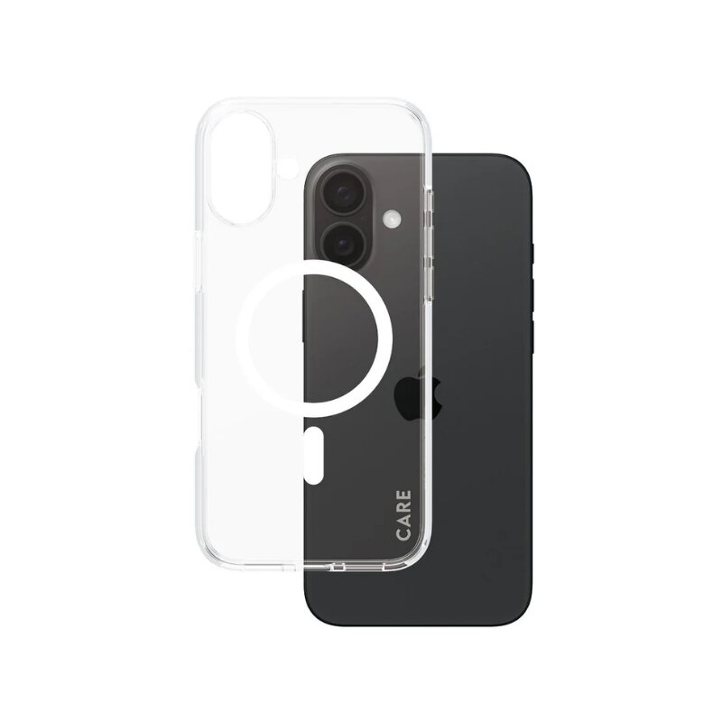 Etui PANZERGLASS Care Flagship Case MagSafe do Apple iPhone 16 Plus Przezroczysto-biały