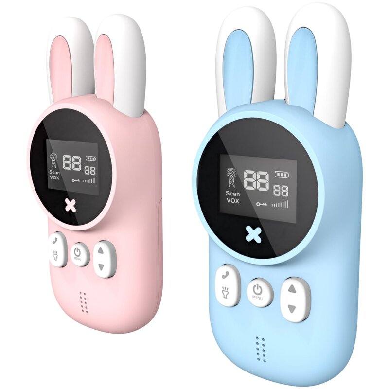 Krótkofalówka REDLEAF XJ11 Niebieski, Różowy (2 szt.)