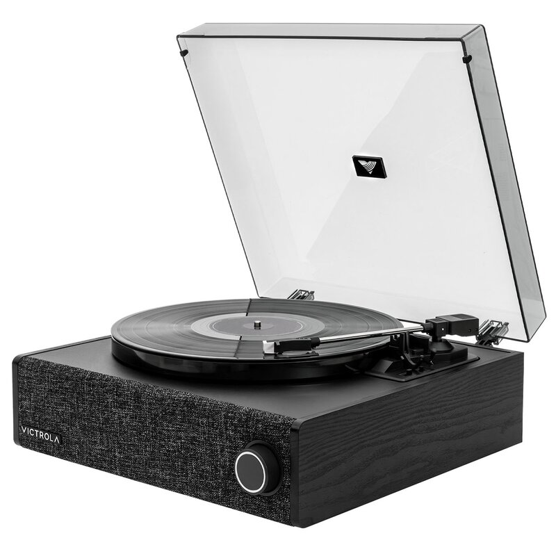 Gramofon z wbudowanymi głośnikami VICTROLA The Eastwood LP VTA-78 Czarny