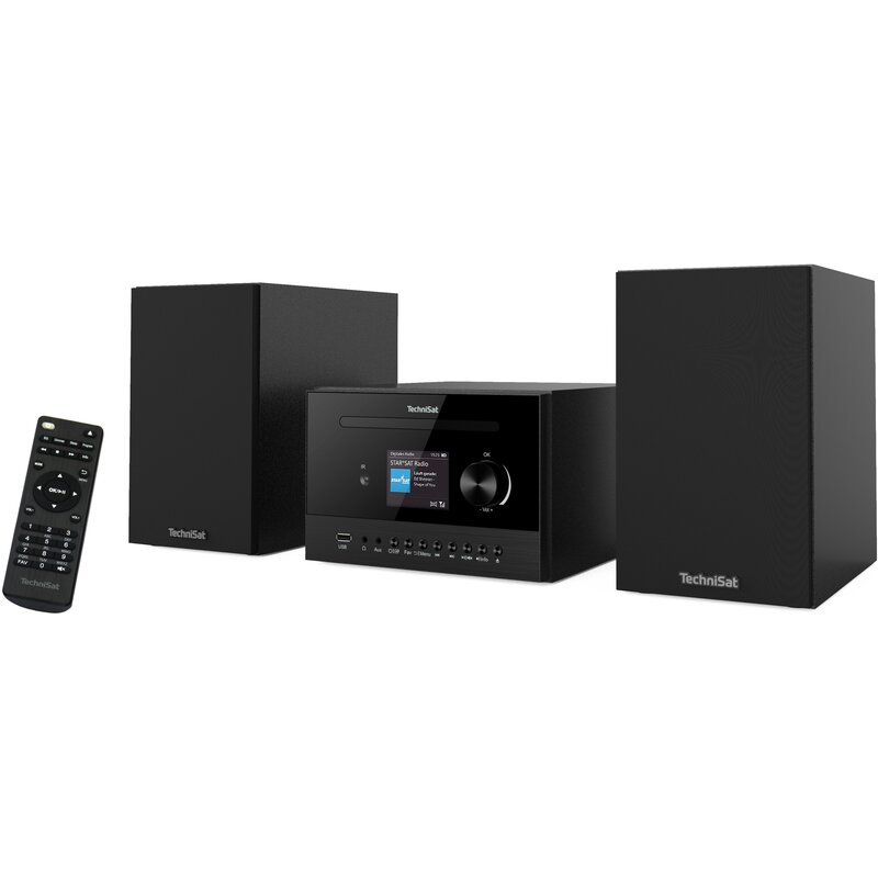 TechniSat Classic 800 IR Radio FM DAB+ Internetowe Bluetooth Czarny