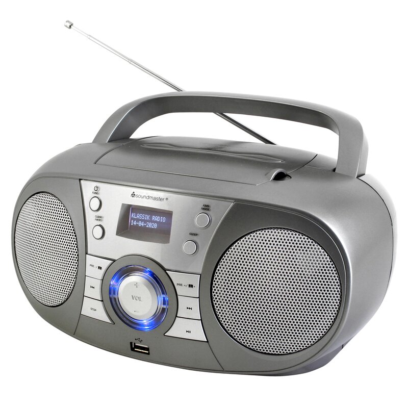 Soundmaster SCD1800TI Bluetooth Szary