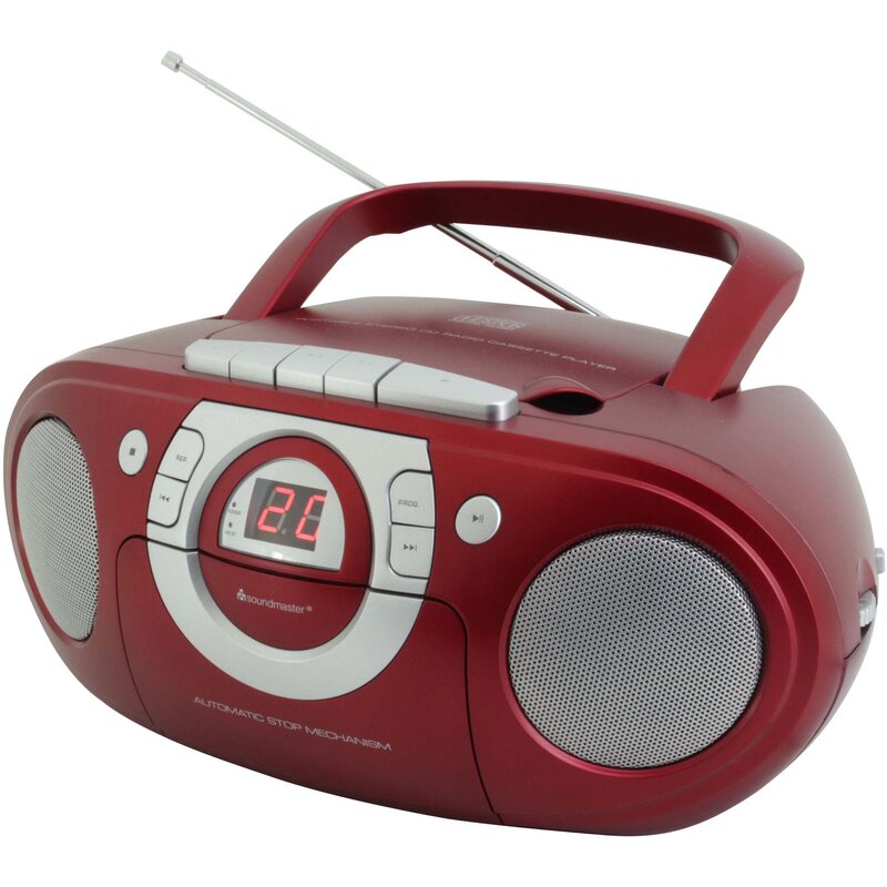 Soundmaster SCD5100RO Czerwony