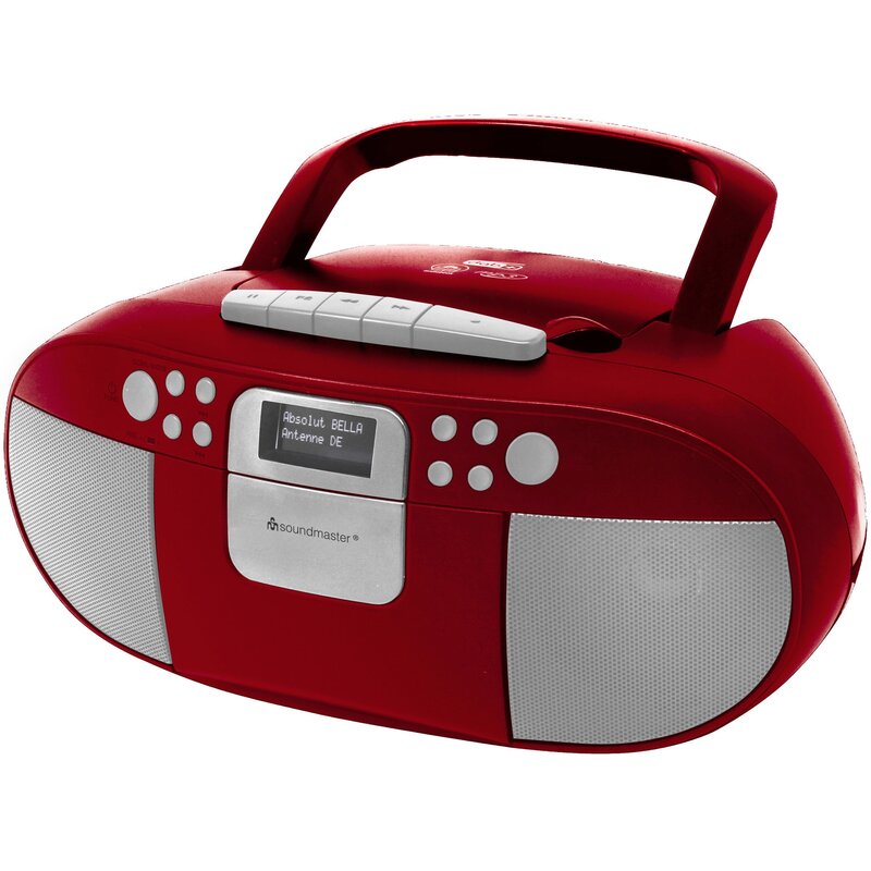 Soundmaster SCD7800RO Czerwony