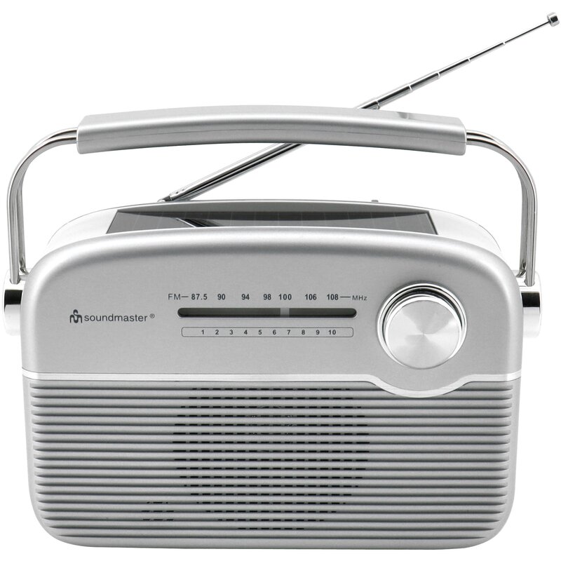 Soundmaster TR480SI Radio FM Srebrny