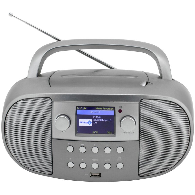 Radioodtwarzacz SOUNDMASTER SCD7600TI Bluetooth Srebrny