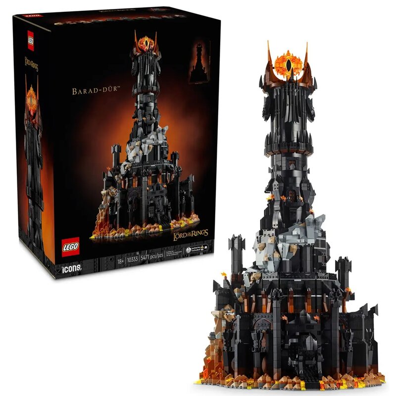 LEGO 10333 Icons Władca pierścieni Barad-dur