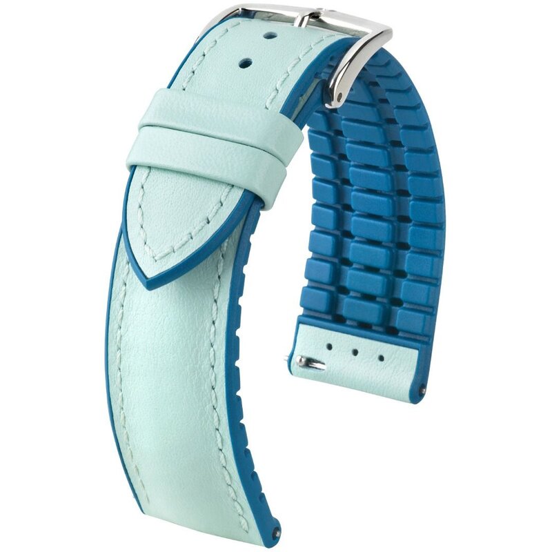 Pasek HIRSCH Lindsey do Apple Watch do koperty 38/40/41mm Niebieski + Adapter