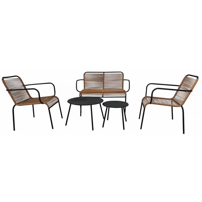 Zestaw mebli ogrodowych PATIO Henriette Brązowy