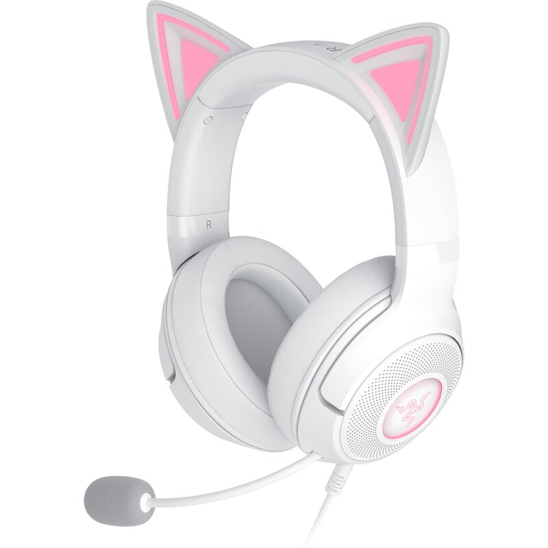 Słuchawki RAZER Kraken Kitty V2 Nauszne, Dźwięk przestrzenny