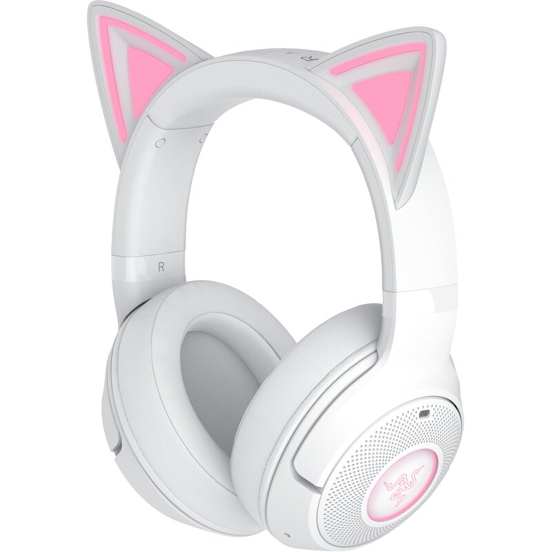 Słuchawki RAZER Kraken Kitty V2 BT Bezprzewodowe, Nauszne, Dźwięk przestrzenny