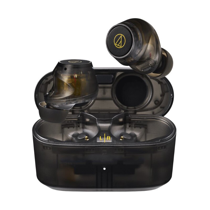 Słuchawki dokanałowe AUDIO-TECHNICA ATH-CKS30TW ANC Czarno-przezroczysty