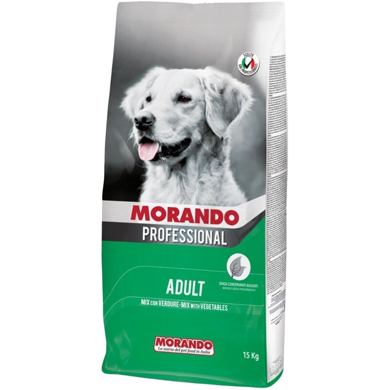 Karma dla psa MORANDO Professional Wołowina z drobiem i warzywami 15 kg