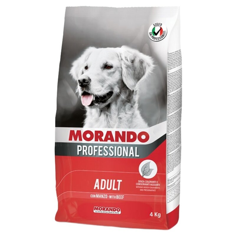 Karma dla psa MORANDO Professional Wołowina 4 kg