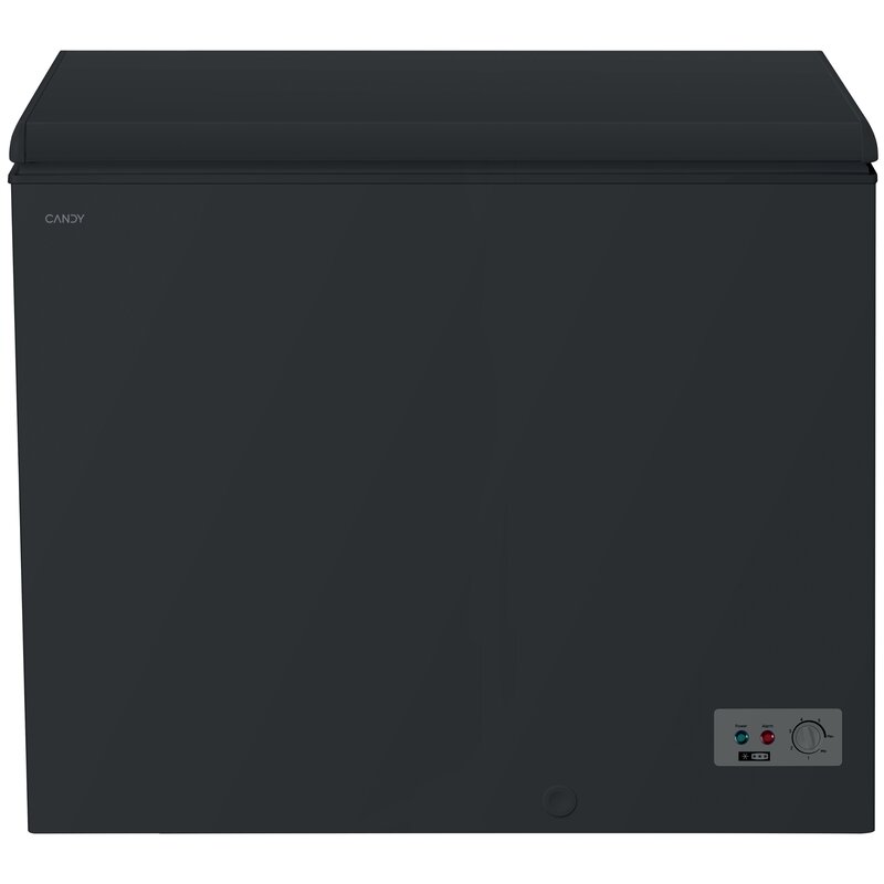 Zamrażarka skrzyniowa CANDY CCHH 200EB o pojemności 200 litrów w kolorze czarnym