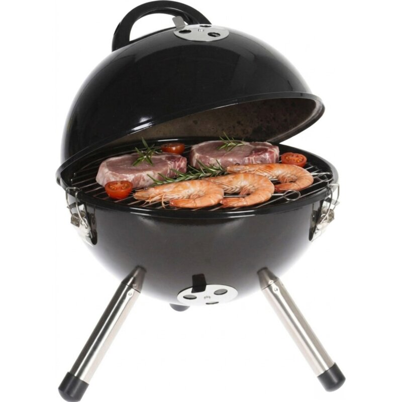 Grill ogrodowy węglowy BBQ LINE C83000470 Zamykany, okrągły