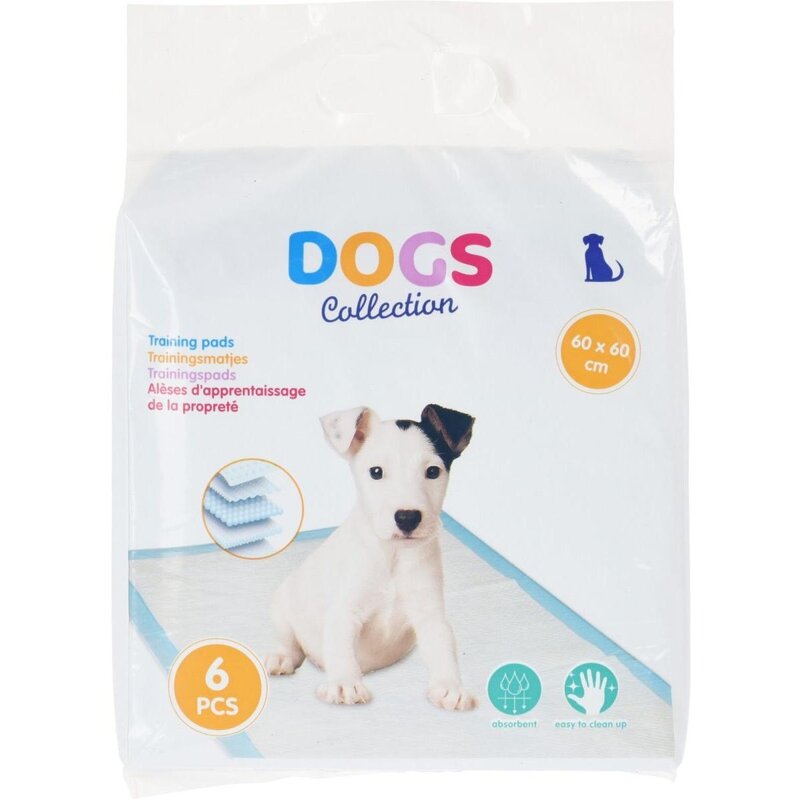 Mata absorbująca dla psa DOGS COLLECTION Treningowa 60 x 60 cm (6 sztuk)