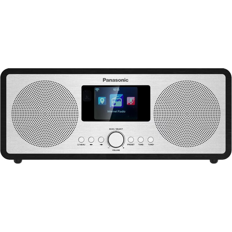 Radio PANASONIC RF-D40EG-K Bluetooth Czarno-srebrny