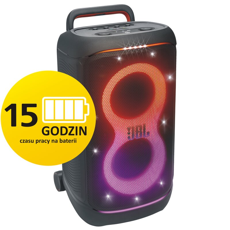 Power audio JBL Partybox 520 Original Pro Sound IPX4 Czarny