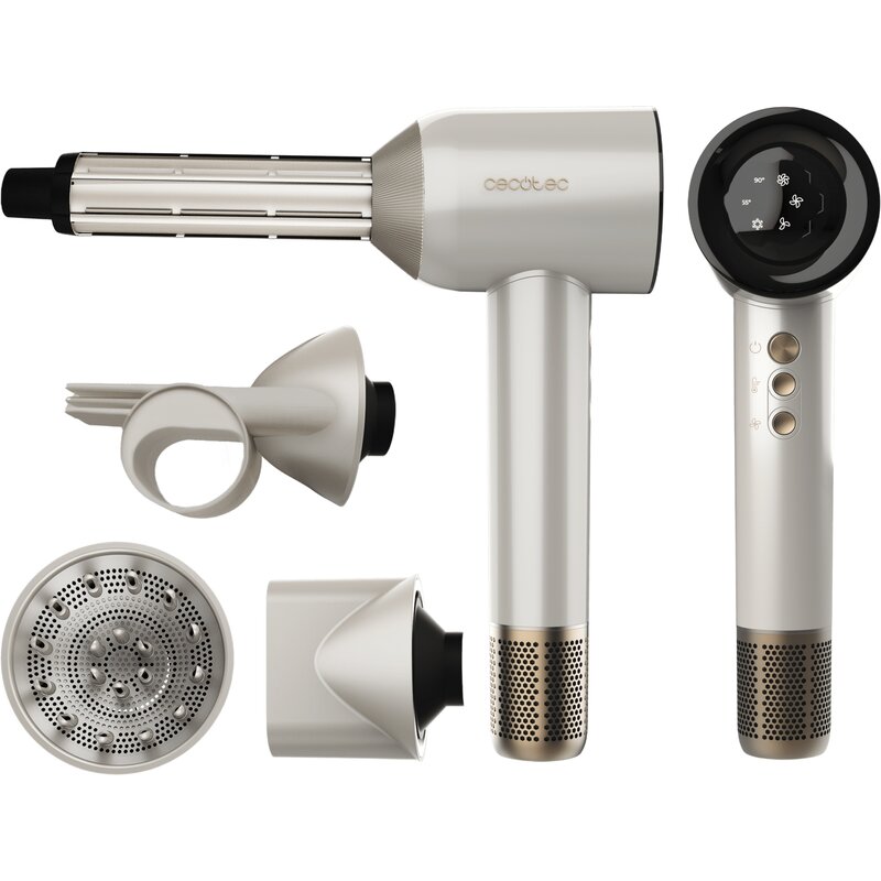 Suszarka CECOTEC DryGlam Waves Champagne Szampański 1600W